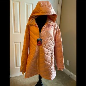 Columbia Heavenly Long Hooded Jacket- PINK